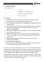 Preview for 8 page of Shini SG-2417N Manual