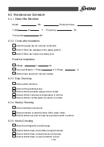 Preview for 42 page of Shini SIC-10A Manual