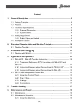 Preview for 3 page of Shini SPV-38U Manual