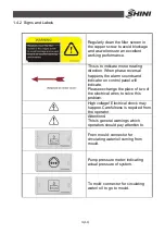 Preview for 13 page of Shini STM-1213-HPW Manual