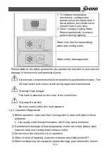 Preview for 14 page of Shini STM-1213-HPW Manual