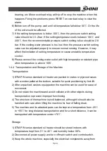 Preview for 15 page of Shini STM-1213-HPW Manual