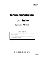 Shinko Denshi CT1602 Operation Manual preview