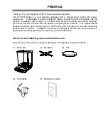 Preview for 2 page of Shinko Denshi HT-120CE Operation Manual