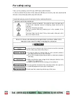 Preview for 2 page of Shinko HR-701 Instruction Manual