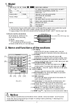 Preview for 2 page of Shinko JCS-33A-R/M T6080 Instruction Manual