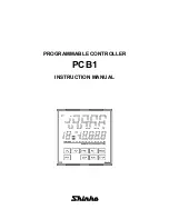 Preview for 1 page of Shinko PCB1 Instruction Manual