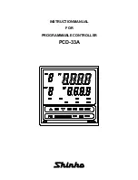 Preview for 1 page of Shinko PCD-33A Instruction Manual