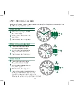 Preview for 22 page of SHINOLA 5021.D Operation Manual & Warranty Book