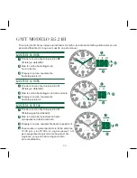 Preview for 88 page of SHINOLA 5021.D Operation Manual & Warranty Book