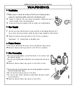 Preview for 5 page of SHINPO SPRW-IS Operation Manual