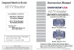 Shinybow USA SB-2819 Instruction Manual preview