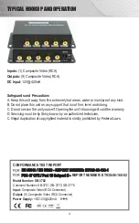 Preview for 6 page of Shinybow USA SB-3702 Instruction Manual