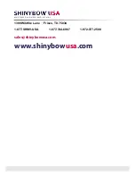 Предварительный просмотр 12 страницы Shinybow USA SB-5644 Instruction Manual