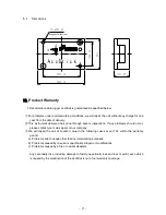 Предварительный просмотр 21 страницы Shinyei A01-16400 Instruction Manual