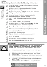 Preview for 3 page of Shire 6x4 Bar Manual