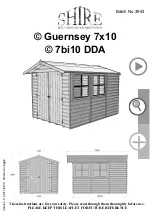 Shire 7bi10 DDA Instructions Manual preview