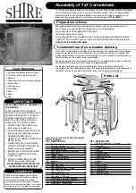 Предварительный просмотр 1 страницы Shire 7x7 Cornershed Assembly