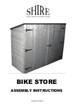 Shire BIKE STORE Assembly Instructions Manual preview