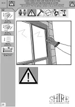 Предварительный просмотр 28 страницы Shire GSHE0606PSL-1AA Assembly Instruction Manual