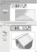 Preview for 23 page of Shire Kitty Playhouse Instructions Manual