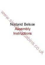 Preview for 1 page of Shire Norland Belsoe Assembly Instructions Manual