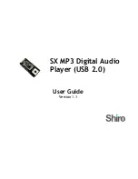 Предварительный просмотр 1 страницы Shiro JX User Manual