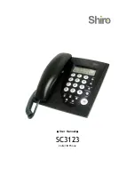 Предварительный просмотр 1 страницы Shiro SC3123 User Manual