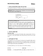 Предварительный просмотр 5 страницы Shiro SC3123 User Manual