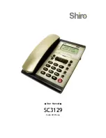 Preview for 1 page of Shiro SC3129 User Manual