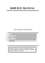 Preview for 1 page of Shivaki 3MS663M0T2A Service Manual