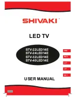 Shivaki STV-22LED14E User Manual preview