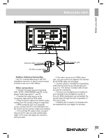 Preview for 6 page of Shivaki STV-32LED14 Instruction Manual