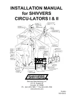 Shivvers Circu-Lators I Installation Manual preview