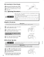 Preview for 8 page of Shizouka Seiki val6 daystar Owner'S Manual