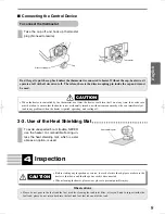 Предварительный просмотр 9 страницы Shizouka Seiki val6 daystar Owner'S Manual