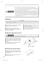 Предварительный просмотр 10 страницы Shizuoka Seiki VAL6 MPX Series Owner'S Manual