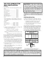 Preview for 6 page of SHM IVFMV18LP Owner'S Operation And Installation Manual