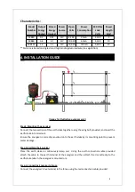 Предварительный просмотр 6 страницы shockrite SRB20 Operating Instructions Manual