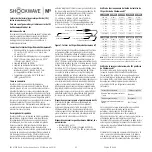 Предварительный просмотр 14 страницы Shockwave M5 Instructions For Use Manual