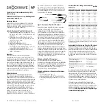 Предварительный просмотр 26 страницы Shockwave M5 Instructions For Use Manual