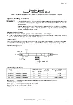 Предварительный просмотр 1 страницы Shodex HILICpac VG-50 4D Operation Manual