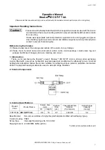 Preview for 1 page of Shodex IEC SP-FT 4A Operation Manual