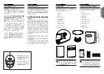 Preview for 3 page of SHOEI Glamster Instructions For Use Manual