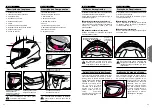 Preview for 24 page of SHOEI RF-1400 Instructions For Use Manual