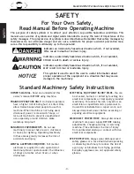 Preview for 6 page of Shop fox D4902 Owner'S Manual