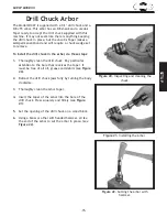 Предварительный просмотр 17 страницы Shop fox M1007 Instruction Manual