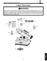 Предварительный просмотр 43 страницы Shop fox M1048 Owner'S Manual