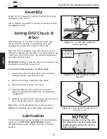 Preview for 20 page of Shop fox M1116 Owner'S Manual