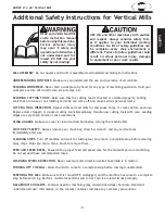 Preview for 11 page of Shop fox SHOP FOX M1001 Instruction Manual